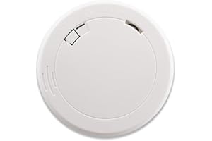 First Alert PR710A-6 Slim Series Lithium Battery-Powered Photoelectric Smoke Detector White