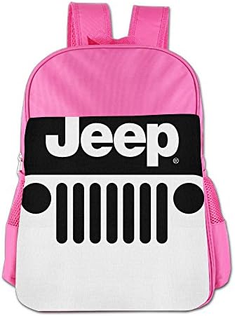 STALISHING Kid's Jeep Logo School Bag Backpack