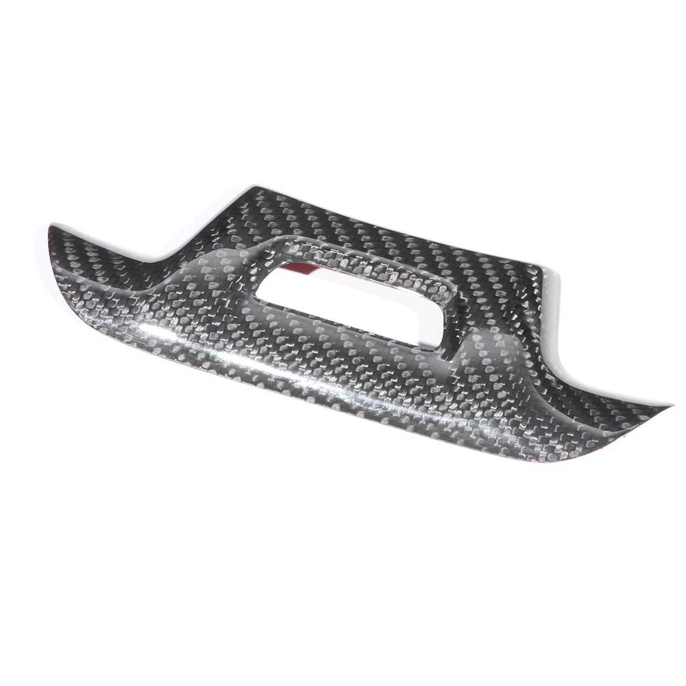 Steering Wheel Cover,Carbon Fiber Car Steering Wheel Cover for Camaro ZL1 2017-2019 (with Hole)