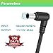 MAGIPEA for Insignia 12V LED HDTV HD TV DVD Power Cord Charger Replacement Adapter for 19” 20” 24” 28” 32” Power Supply, 12V, AC, DC, 8.5Ft.