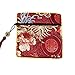 5 Pcs Chinese Silk Brocade Embroidered Jewelry Pouch Bag Coin Purses Gift Bag Zipper Pocket (Color 3)