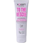 Noughty 97% Natural To The Rescue Moisture Boost Conditioner, to Gently Cleanse and Replenish Lost Moisture with Sweet Almond and Sunflower Seed, Sulfate Free Vegan Haircare 8.4fl.oz