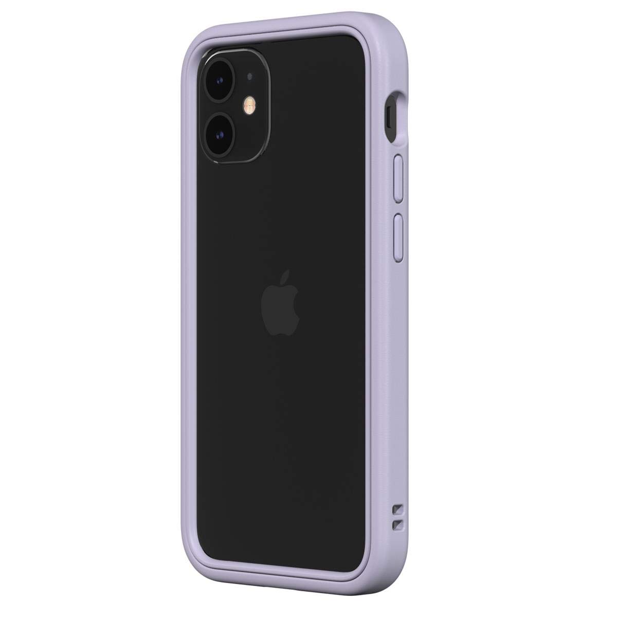 RHINOSHIELD Bumper Case compatible with [iPhone 12 mini] | CrashGuard NX - Shock Absorbent Slim Design Protective Cover 3.5M / 11ft Drop Protection - Lavender