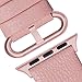Fullmosa Leather Bands Compatible with Apple Watch 49mm 46mm 45mm 44mm 42mm 41mm 40mm 38mm Women Band Strap for iWatch Ultra 2/Ultra/10/9/8/7/6/5/4/3/2/1/SE2/SE, 49mm 46mm 45mm 44mm 42mm Peach