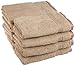 Superior Egyptian Cotton 8-Piece Hand Towel Set, Towel Basics For Quick Dry, Absorbent Small Towels, Facial, Spa, Kitchen, Bathroom Essentials, Apartment, Guest Bath, Soft, Washcloth, Taupe