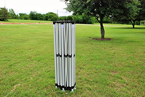 10'x20' Pop up Canopy Wedding Party Tent Instant EZ Canopy Black Red - F Model Commercial Grade Frame By DELTA - Thumbnail 5