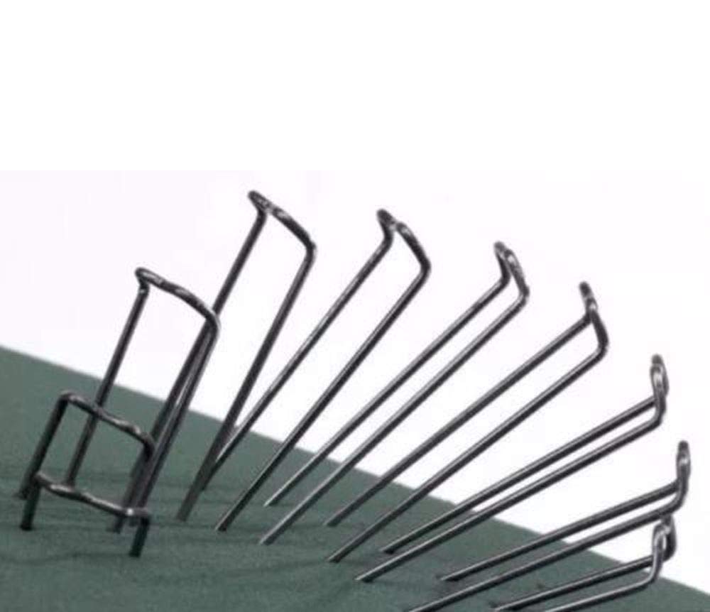 Air Plant Accessory - German Mossing Pins 60/40/30mm Multipacks Available - Tillandsia Reindeer Moss Live Airplant Floral Craft Wreaths Floristy (50 x 40mm Pins)