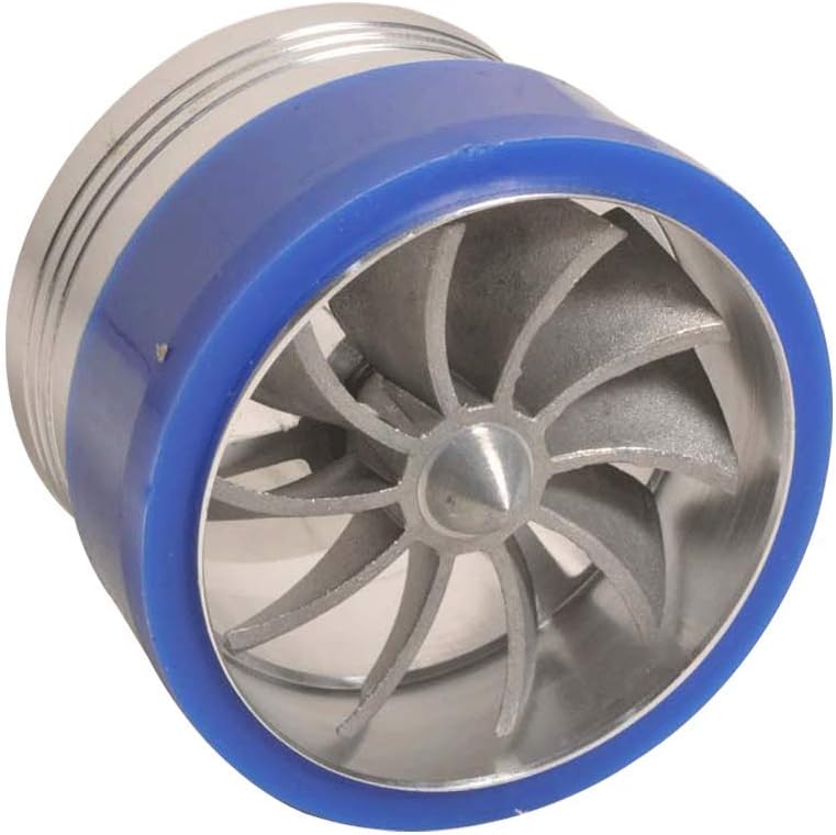 Amazon Com Silver Air Intake Tornado Intake Turbo Gas Saver Single Fan 2 5 To 3 Inch Only Automotive