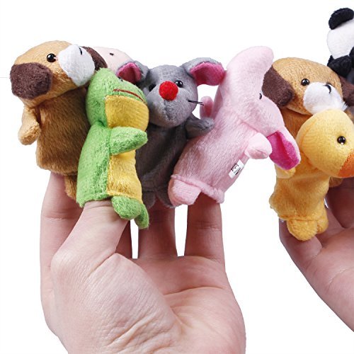 3 MOLECOLE+22pcs+Animal+Finger+Puppets