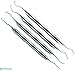 4 Pcs Dental Periodontal Professional Gracey Curettes 3/4, 5/6, 11/12, 13/14 Instruments