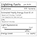 Bogao G9 Base 75-SMD 2835 7W LED Light Bulb, 6000K Daylight (Cool White) 500-550LM, Equivalent to 60W Halogen Lamp Replacement, AC 110V-130V, 360 Omni-direction Beam Angle, Non-dimmable Pack of 4