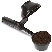Perfect Pod EZ-Scoop | 2-in-1 Coffee Scoop and Funnel for Single-Serve Refillable Capsules, 2 Tablespoon Portioned…