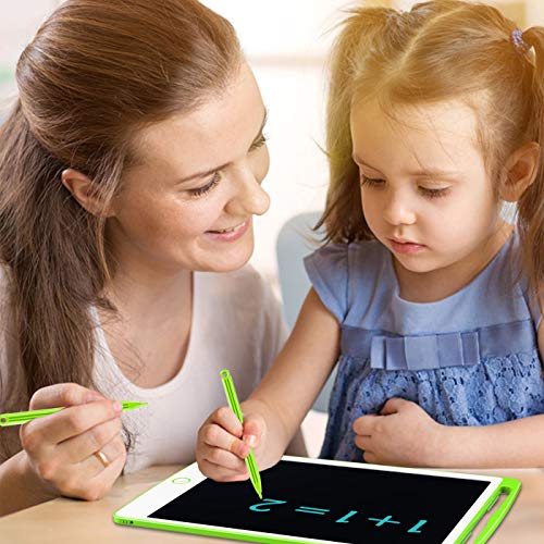 LCD Writing Tablet, Coovee 10 Inch Digital Ewriter Electronic Graphics Tablet Portable Mini Board Handwriting Pad Drawing Tablet with Memory Lock Suitable for Kids Home School Office (Monocolor)