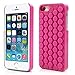 iAnko Cute Decompression Bubble Wrap Shell Puchi Puchi Silicone Phone Case for Apple iPhone 6 4.7 Inch (Pink)