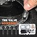 MATCC 76Pcs Tire Repair Plug Kit Heavy Duty Flat Tire Repair Kit Universal Tire Repair Tools & Tire Repair Set for Car Motorcycle Truck RV Jeep ATV Tractor Trailer Tire Patch Kits Puncture Repair Kit