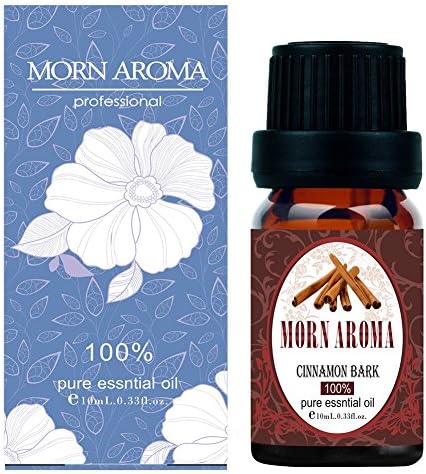 Cinnamon Bark 100% Pure Undiluted Organic Natural & Therapeutic Grade Essential oil For Aromatherapy Diffuser Health Skin and Relaxtion - 10ml - Morn Aroma