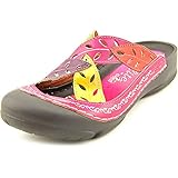 Corkys Footwear Women's Elite Garden Leather Sandals