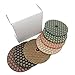 ComeFloor Dry Diamond Polishing Pads 4 Inch Premium Matte Grinding Pads for Marble Granite 7 PCS Grit 50-3000# (4inch,7pcs)