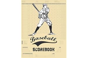 Baseball Scorebook: 120 Pages Baseball Score Sheet, Baseball Scorekeeper Book, Baseball Scorecard,Baseball scorekeeping,score