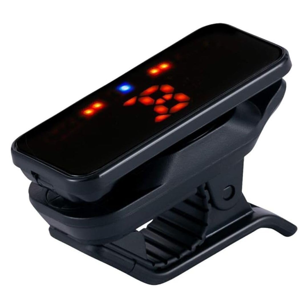 Korg - PITCHCLIP2-PLUS Slimline Clip-on Guitar/Bass Tuner - Black