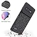 TAYUZH Samsung Galaxy S10 Battery Case, Slim Portable 4700mAh Protective External Battery Charging Case Extended Rechargeable Power Bank Backup Charger Cover for Samsung Galaxy S10 - Black