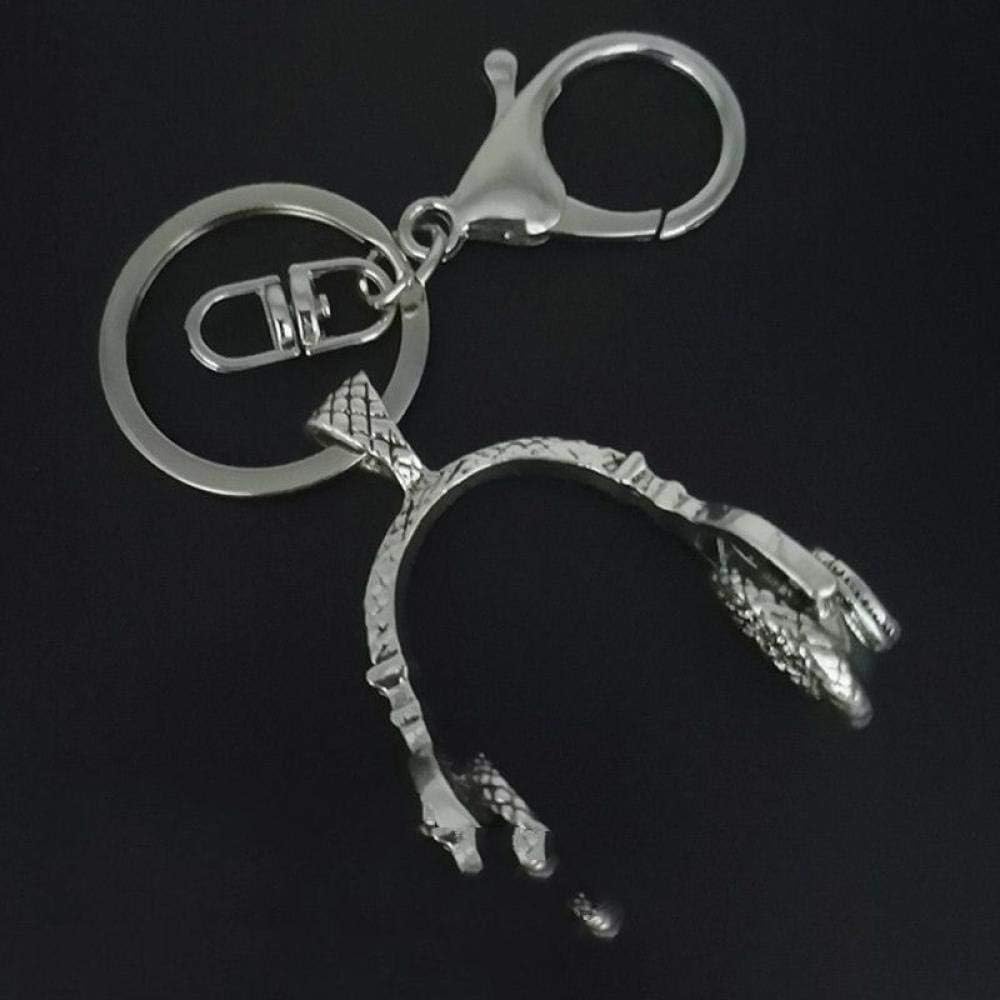 Keychains Punk Stainless Steel Fashion Keychain Female