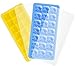 Adoric Ice Cube Trays 2 Pack, Easy-Release Silicone Honeycomb Shape Ice Tray, Ice Cube Mold for Chilling Bourbon Whiskey, Cocktail, Beverages, 38 Cubes Each BPA Free, FDA/LFGB Approval
