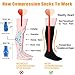 Compression Socks (5 Pairs/Pack) for Women/Men-Breathable Compression Stockings