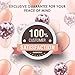 EpiqueOne 36-Piece Rose Gold Birthday Kit | Includes Happy Birthday Banner, Rose Gold Balloons, Tissue Pom Poms & Tassels | Easy to Set Up | Also Ideal for Bridal and Baby Showers & More