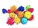 RIMOBUL Cat Balls, 20PCS Cat Ball Toys Assorted Color Cat Toys for Indoor Cats Kitten Sparkle Balls Cat's Favorite Toy Tinsel Pom Pom Glitter Balls