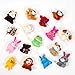 Maliweg 16-Pack Mini Animal Plush Toy Set, Soft Plush Toys for Kids Party Favors, Keychain Ornament,Birthday Party Supplies,Prize Rewards