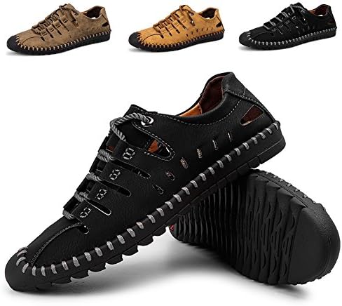 ZHShiny Summer Sport Sandals Men Outdoor Water Shoes for Hiking Trekking Running Breathable Quick Drying Sneaker Plus Size
