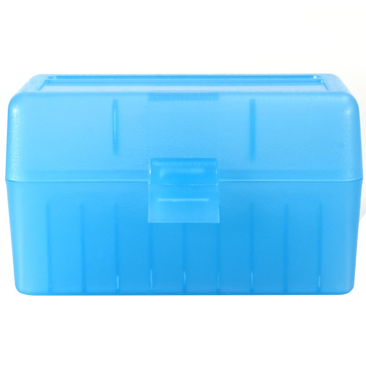 Prothens Convertible Rifle/Shotgun Ammo Box - Lockable, Stackable Plastic Storage Can (50 Rounds, 4.72" L x 2.36" W)