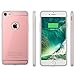 iPhone 7 Wireless Receiver Case ,Foxin Apple iPhone Qi Wireless Charging case Flexible Lightning Connector [1A Upgrade] (Rose Gold)