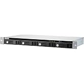 QNAP TR-004U-US 1U 4 Bay Hard Drive Enclosure | Direct Attached Storage (DAS), Hardware RAID, USB 3.2 Gen 1, Type-C