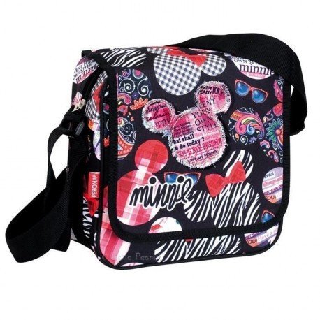 Minnie Mouse Small Art' Crossbody Bag for Leisure and Sportwear Children, Youth Unisex, Multicoloured, One Size