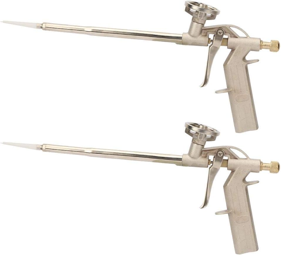 2 Pistolets à Mousse PU - Aluminium Et Plastique, Pour Mousse Expansive De Construction