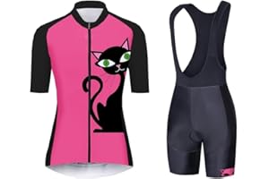 UGLY FROG FBA25 Women's Cycling Jersey Short Sleeve MTB Bike Clothing Road Bicycle Shirts Shorts Padded Pants