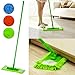 Super Absorbent Microfiber Noodle Dust Mop (Assorted Colors) with Telescoping Pole - Absorbs 3X its Weight!