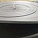Ywhomal Turntable Mat Rubber 12 inch Silicone Turntable Slipmat for Universal to All 12 inch Turntable Platter Protect Your Vinyl from Static and Dust (12 Inch Diameter)thumb 1