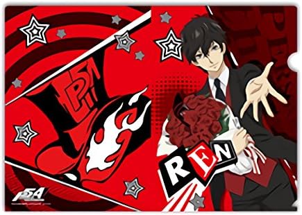 Persona 5 Amamiya Ren Collab Exclusive Limited Character A4 Clear File Collection Anime Art