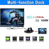 OTG MHL to HDMI Multi-function Charger Dock for Samsung Galaxy S4 S3 Note 3 2