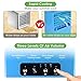 Personal Air Cooler, 4 in 1 Air Space Conditioner, Evaporative Humidifier Purifier with 3 Speeds, Portable Desk Cooling Fan for Home Room Office Outdoor