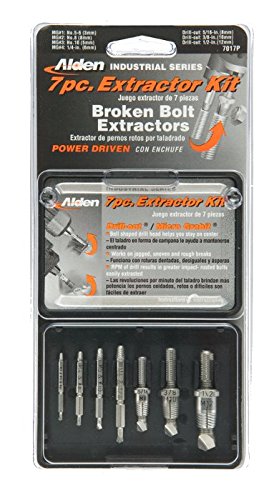 Alden 7017P 7 Piece Select Series Grabit Drill-Out Extractor Kit