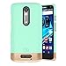 Motorola Droid Turbo 2 Case, Encased (SlimSHIELD Edition) Ultra Slim Cover (Full Coverage) Hybrid Slider Shell (Mint Green)