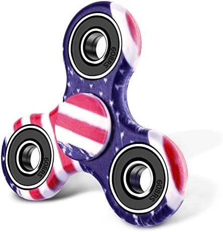 Guniter Fidget Spinner Toys,Aluminum alloy, for Relieving Stress, Continue to Spin for up to 3 to 4 minutes for Kids and Aduits (Stars)