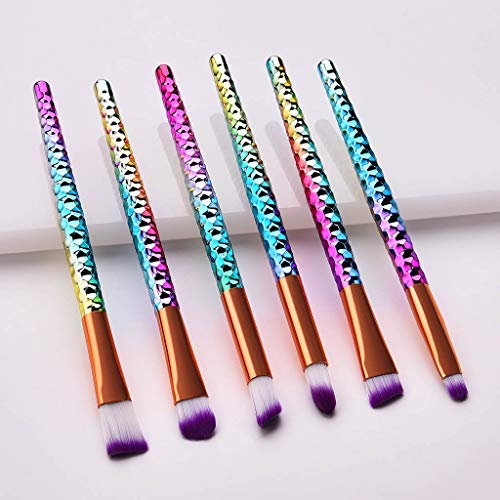 image for Seaintheson Makeup Brushes Sets, 6 Pcs Makeup Brushes with A Honeycomb