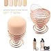 IBEET Sunmore Beauty Makeup Sponge Blender Holder Makeup Organizer Case, Rose Gold, 1 Pound