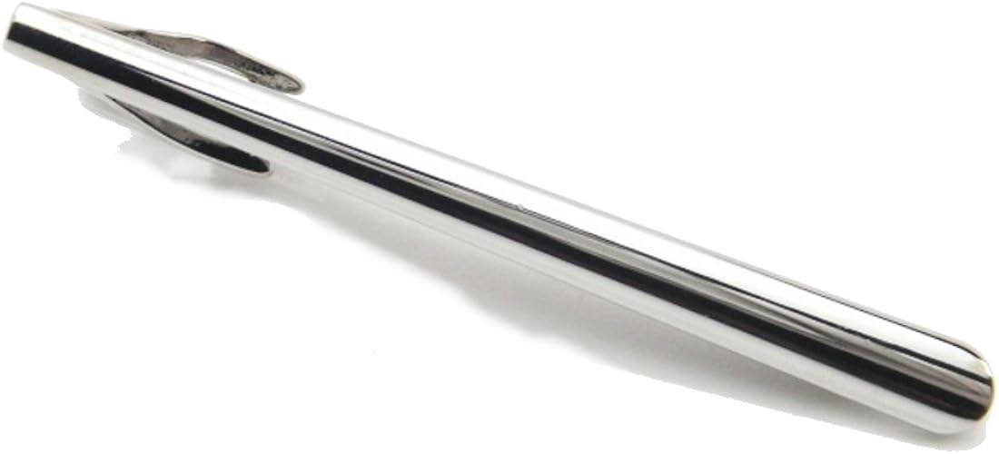 Amazon ベスト オブ シンプルシルバーのタイピン ネクタイピン タイバー タイ留め タイピン タイタック 通販