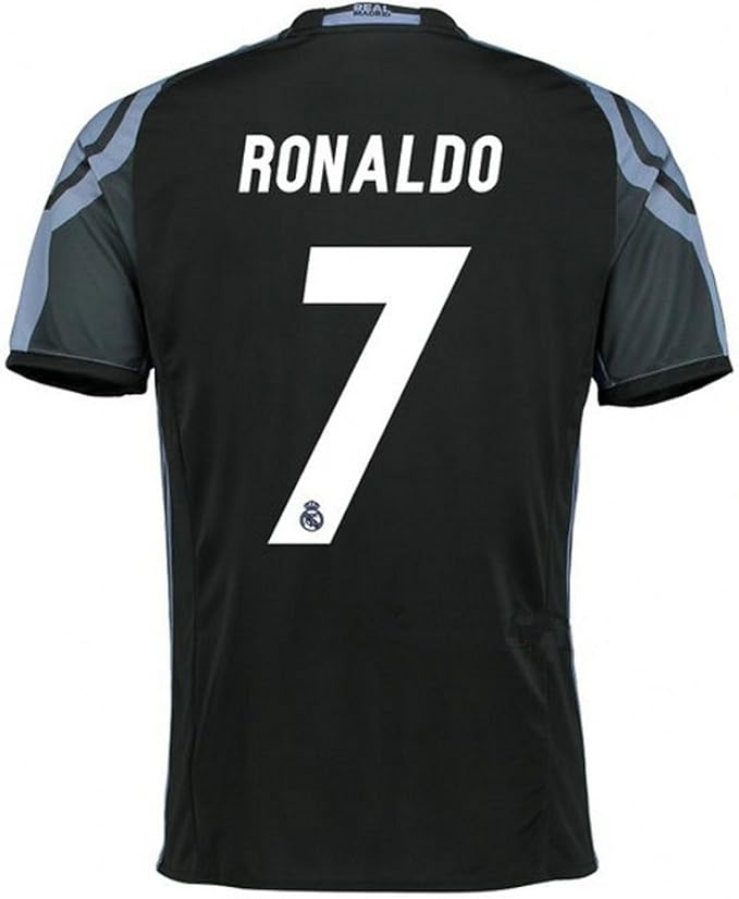 Amazon.com: #7 Cristiano Ronaldo 3rd Away Adult Men's Soccer Jersey 16/17 (L) (3850835712893): Books